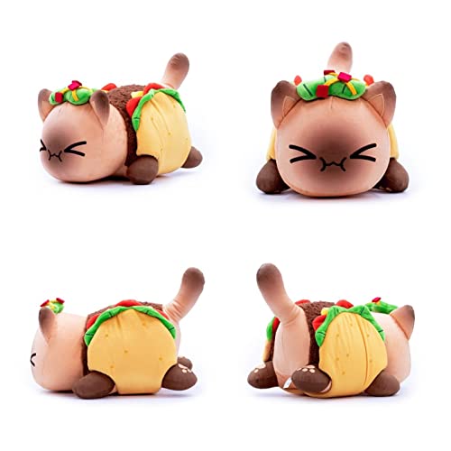 NFSQSR Juguetes de Peluche maullidos,Papas Fritas, Hamburguesas, Pan, sándwich, Donut, Gato, Felpa, Lindo Animal Suave, Felpa, Felpa, Felpa, Almohada para Dormir, Regalos para niños-Burger Cat