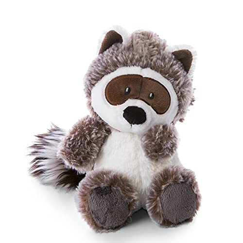 NICI Chiala el tierno 25cm – mapaches, niños y bebés – Peluches esponjosos para abrazar y Jugar – Juguetes Suaves para Mascotas – Colección Forest Friends, Color Negro/Gris, 25 cm (47340)