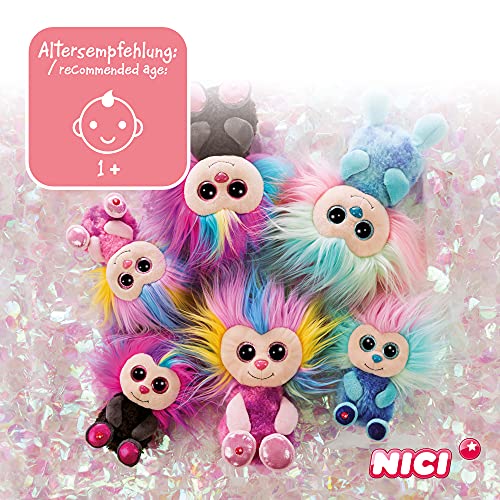 NICI Glubschis: El tierno muñeco de Trapo Original Fee Salili 15 cm – Juguetes de Peluche con Grandes Ojos Brillantes y Peinados Locos, 46894