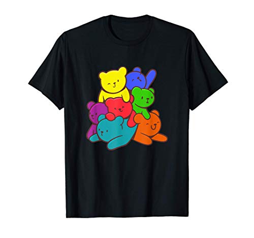 Osos de peluche de colores | Peluche para niños osos Camiseta