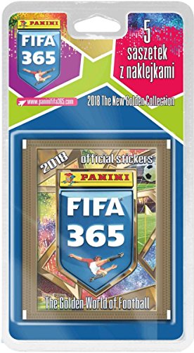 Panini Francia sa 2327 – 020 FIFA 365 2018 Blister 5 fundas