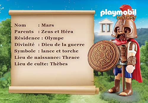 PLAYMOBIL History Greek Gods 70216 Ares