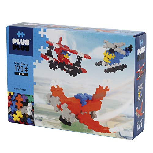 Plus-Plus 3724 juguete de construcción - Juguetes de construcción (Juego de construcción, Multicolor, 5 año(s), 170 pieza(s), Niño/niña, Niños) , color/modelo surtido