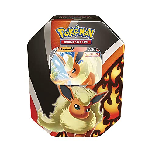 Pokemon- Eevee Evolutions V-Lata V Tin, Multicolor, 9. Tins (The Company International 210-80905)