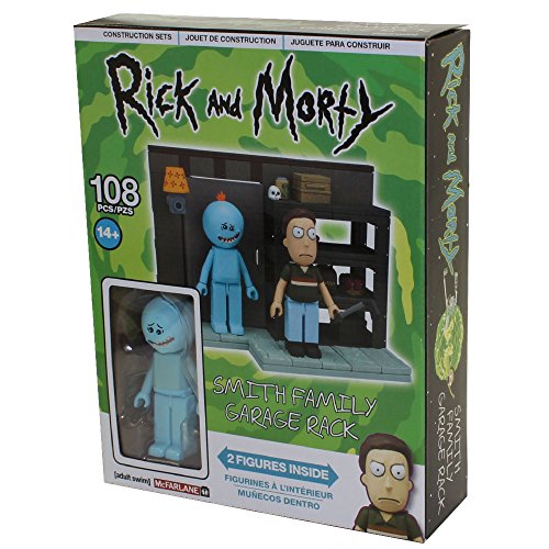 Rick and Morty - Smith Garage Family Rack Construction Set MCFARLANE