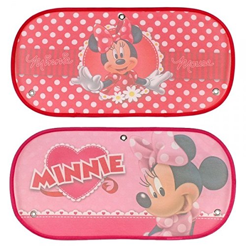 Sambros CAR-201-01 - Parasol para Ventana Trasera de Coche de Minnie Mouse