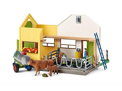 Schleich 42394 Farm World Gran Granja con Animales y Accesorios