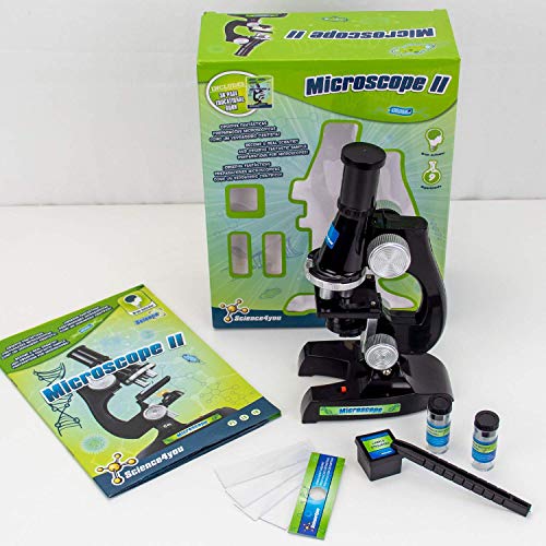 Science4you - Microscopio II - Juguete Científico y Educativo con 9 experimentos