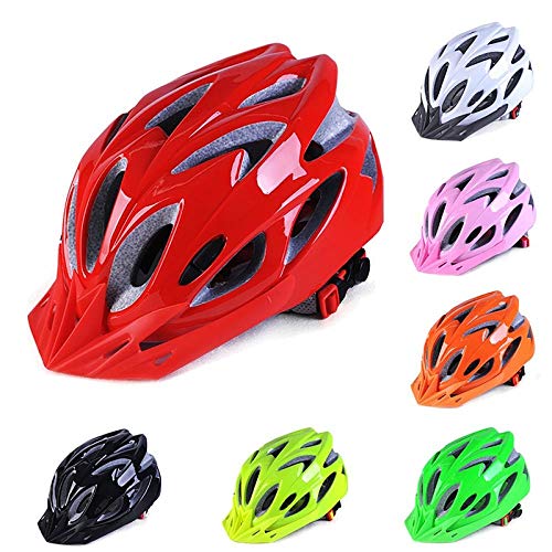 SFBBBO Casco Bicicleta Casco de Ciclismo Ultraligero Casco de Bicicleta de Carretera MTB Casco de Bicicleta MTB Sombrero de Seguridad para Montar en Carretera Equipo de protección al Aire Libre Rosa