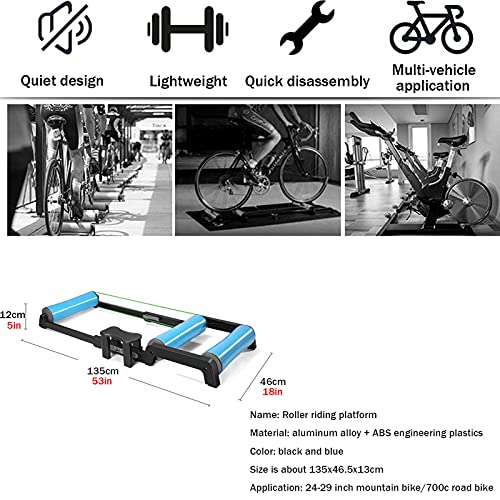 Soporte Para Dispositivo De Entrenamiento De Bicicleta Soporte Para Bicicleta De Interior Ciclismo Ejercicio Para Bicicleta En Casa 24-29 Pulgadas 700C MTB Entrenamiento En Bicicleta De Carretera