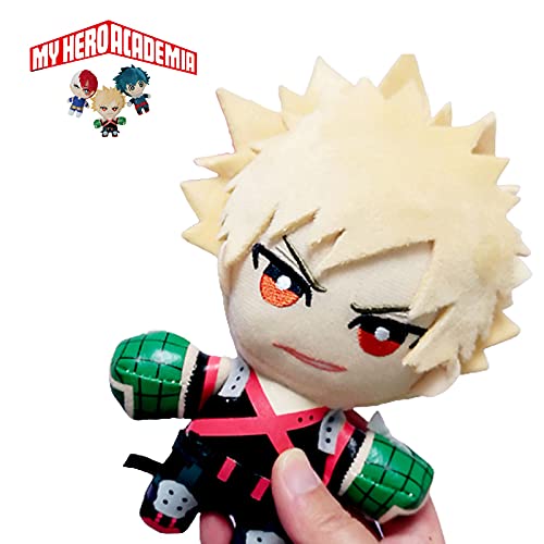 \t My Hero Academia Peluches Figura Juguetes Deku Katsuki Bakugo Todoroki 15CM Figura de Peluche MHA Colecciones Muñeca Regalo para Niños 3PCS-15CM