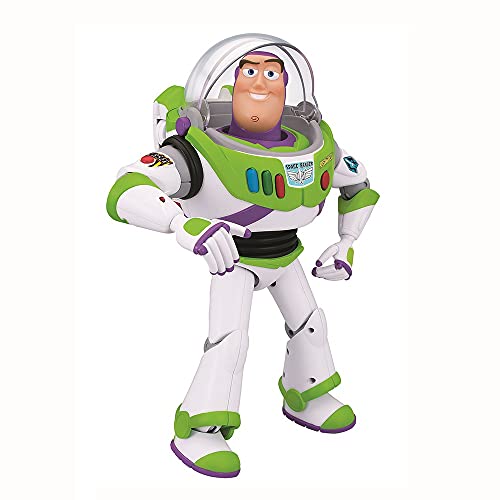 Toy Story - Figura de Buzz Lightyear, articulada con voz en portugués (Bizak, 61234072)