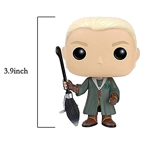 TTYY Draco Malfoy Brothers Harry James Potter Varita mágica Mini versión Q Figura de acción de PVC Coleccionable