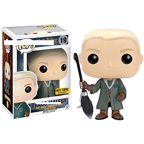 TTYY Draco Malfoy Brothers Harry James Potter Varita mágica Mini versión Q Figura de acción de PVC Coleccionable