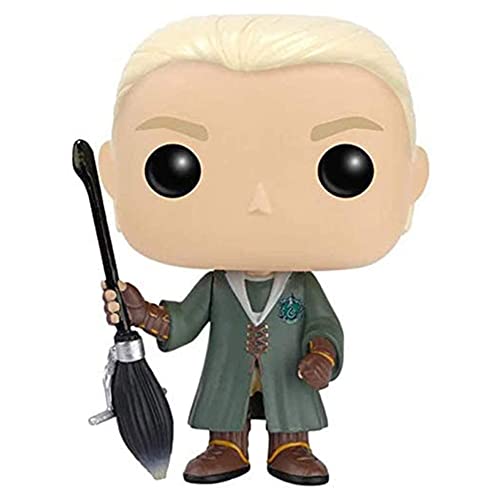 TTYY Draco Malfoy Brothers Harry James Potter Varita mágica Mini versión Q Figura de acción de PVC Coleccionable