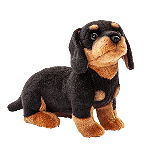 Uni-Toys - Perro Salchicha - 27 cm (Longitud) - Perro de Peluche - Peluche de Peluche.