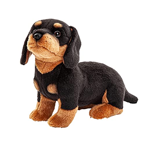 Uni-Toys - Perro Salchicha - 27 cm (Longitud) - Perro de Peluche - Peluche de Peluche.