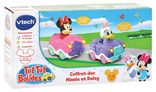 VTech – TTB – Coffret Duo Minnie + CABRIOLET de Daisy Juguete interactiva, 406565