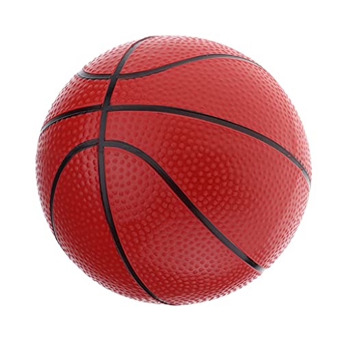 16cm Mini Pelota de Baloncesto de Vinilo Hinchable Juguete para Desarrollo de Hiabilidad Motora de Niños