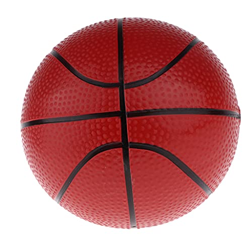 16cm Mini Pelota de Baloncesto de Vinilo Hinchable Juguete para Desarrollo de Hiabilidad Motora de Niños