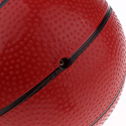 16cm Mini Pelota de Baloncesto de Vinilo Hinchable Juguete para Desarrollo de Hiabilidad Motora de Niños