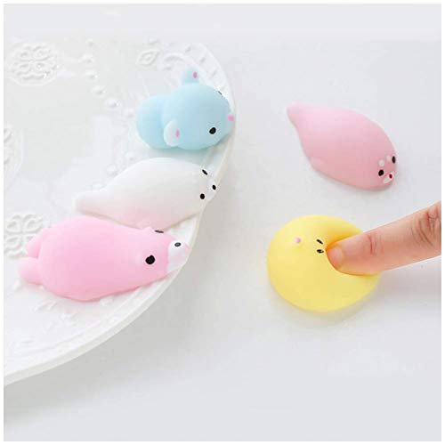 20pcs Fidget Toy Pack Barato Pelota Antiestres Cat Squishy Gato Juguetes Kawaii Mochi Gato,Mini Mochi Juguetes Para Gatos Mini Mochi Squeeze Kitty Toy