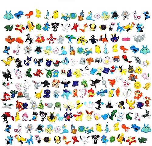 96 piezas Pokemon figura Monster Mini juguetes 2-3cm lindo Pikachu anime muñecas para niños adultos fiesta regalo de cumpleaños