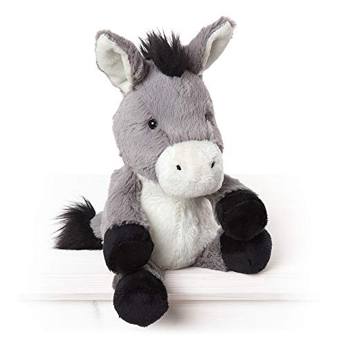 All Creatures- Cleo The Donkey - Peluche de Burro, Medium (Carte Blanche Greetings AP4QW008)