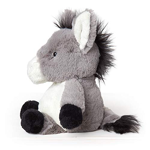 All Creatures- Cleo The Donkey - Peluche de Burro, Medium (Carte Blanche Greetings AP4QW008)