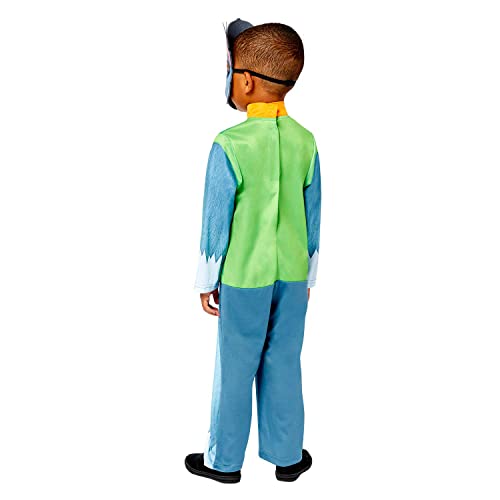 amscan 9909122 Costume-age Paw Patrol Rocky Good-Disfraz de Halloween para niños de 4 a 6, color verde, 4-6 años