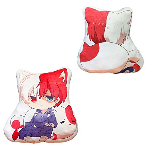 Anjinguang My Hero Academia Almohada Muñeca Juguetes de peluche Bakugou Katsuki Todoroki Shoto Midoriya Izuku Boku Cojín de peluche suave lindo regalo de anime