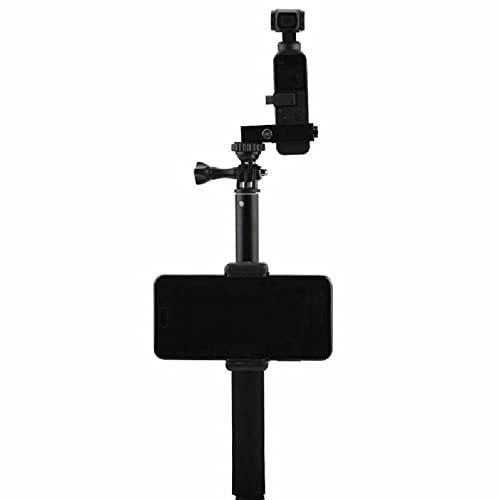 ARCADORA 2 en 1 Nueva extensión Selfie Stick+Tipo-C Kit de trípode para DJI OSMO Pocket Gimbal Cámara Extensible Selfie Stick