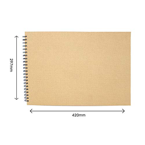 Artway Cuaderno de bocetos, Blanco, A3 Apaisado