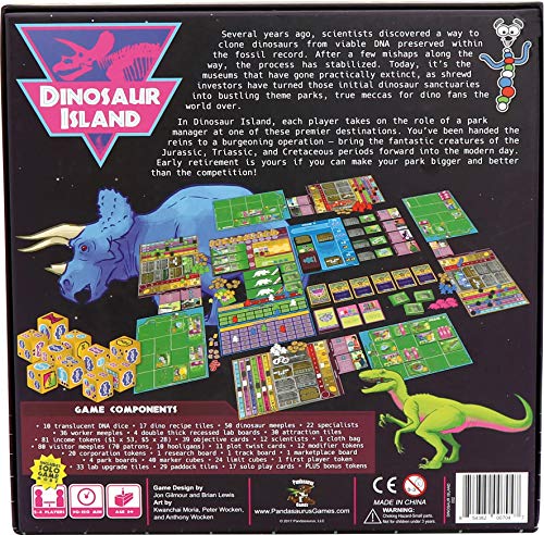 Asmodée- Dinosaur Island (PNGDI01FR)