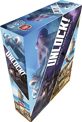 Asmodee SCUNL02FR - Juego de Aventuras Unlock Mystery Adventures