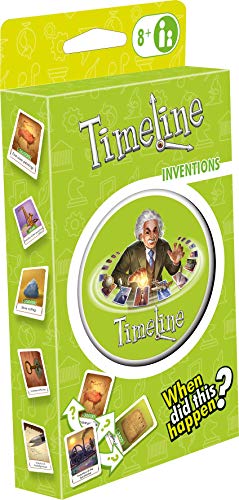 Asmodee - Timeline Inventions Eco Blister - Juego de Cartas