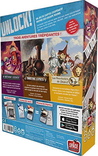 Asmodee- Unlock Secret Adventures, SCUNL03FR