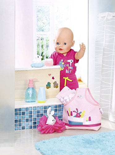 Baby Born- Bathtime Wash & Go Neceser con Accesorios, Multicolor (Bandai 823606) , color, modelo surtido