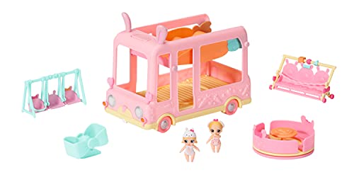 Baby Born Surprise Babies Bus-Autobús y Mini muñecas para niños-para Manos pequeñas, promueve la empatía y Las Habilidades sociales-Edad: 3+ años-Incluye Manta con Forma de Zanahoria, Color (904763)