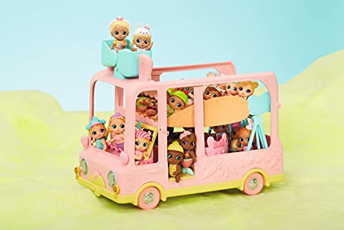 Baby Born Surprise Babies Bus-Autobús y Mini muñecas para niños-para Manos pequeñas, promueve la empatía y Las Habilidades sociales-Edad: 3+ años-Incluye Manta con Forma de Zanahoria, Color (904763)