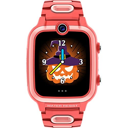 BAIDEFENG Juego de niños SmartWatch, 1.44"HD Touch Screen Smart Watch for Kids con 7 Juegos educativos Dual Video Photo Camera MP3 Player para niños de 3 a 12 años para niños,Rosado