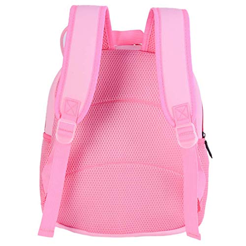 BAIGIO Mochila Infantil Kindergarten,Pequeñas Mochilas Bolsas Escolares de Dibujos Animados Animales para Niñas Primaria Linda Bolso Bebe Guarderia Preescolar para 2-7 Años (Conejo, 21 * 8 * 26cm)