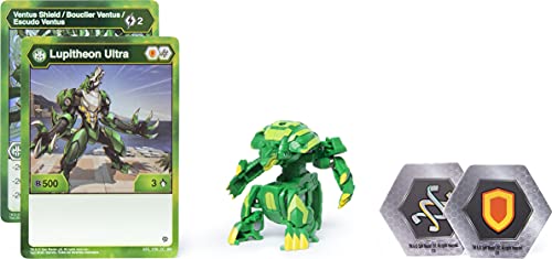 Bakugan Ultra – Ventus Lupitheon – Criatura transformadora coleccionable de 3 pulgadas de alto, para edades de 6 y más – Wave 6