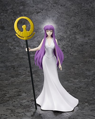 BANDAI- Atenea Diosa y Extension Set Reloj Santuario, Figura de 10 cm, Saint Seiya DD Panoramation (BDISS128496)