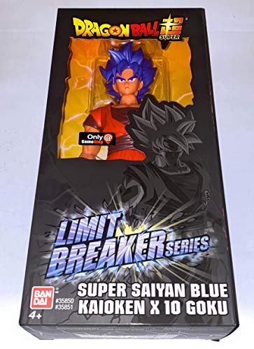 BANDAI Dragon Ball Z Super Saiyan Goku Limit Breaker Kamehameha x10 Figure