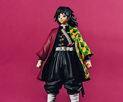 Banpresto-BP19943 Demon Slayer: Kimetsu no Yaiba, Vol.5, Figura de Acción Giyu Tomioka, Multicolor (Bandai BP19943)