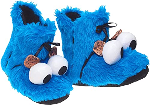 Barrio Sésamo 0122030 – Pantuflas, diseño del Monstruo de Las Galletas