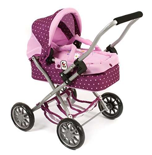 Bayer Chic 2000-Cochecito para muñecas Smarty, Color Lila, Rosa. (555-29)