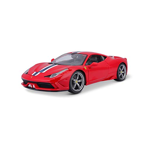 Bburago - 1/18 Ferrari Race & Play 458 Speciale, color rojo (18-16002) , color/modelo surtido