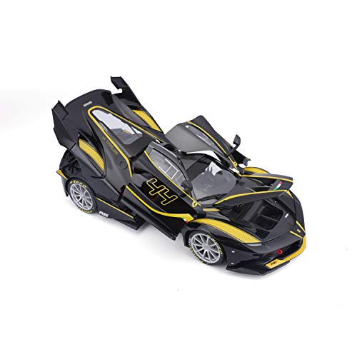 Bburago 15616907BK Ferrari FXX K - Coche a Escala 1:18, Color Negro